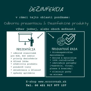 🏳️ Účinná profi DEZINFEKCIA na povrchy a ovzdušie, ktorú je radosť používať? 👀☝️ Kyselina chlórna narušuje bunkové steny...